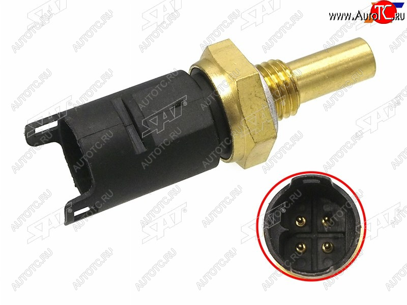 229 р. Датчик температуры ОЖ BMW E36E39 E53                                                               SAT ST-206-0078  с доставкой в г. Чебоксары