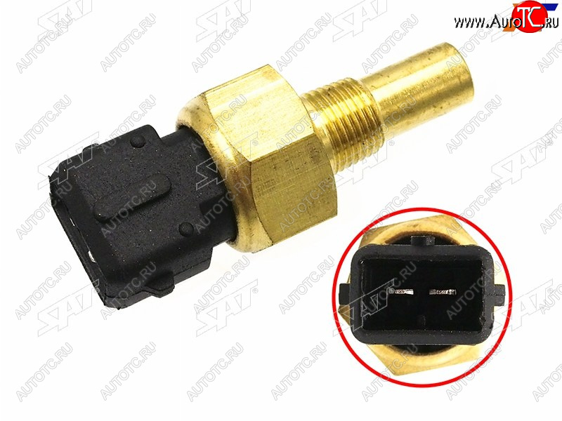 214 р. Датчик температуры ОЖ FORD FOCUS 99-04 MONDEO 93-00 ESCORT 90-99 SAT ST-206-0084  с доставкой в г. Чебоксары