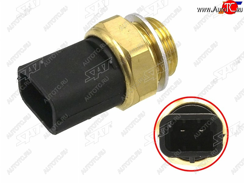255 р. Датчик температуры ОЖ OPEL VECTRA A 88-95 ASTRA 91-02 ASTRA G 98-05 SAT ST-206-0096  с доставкой в г. Чебоксары