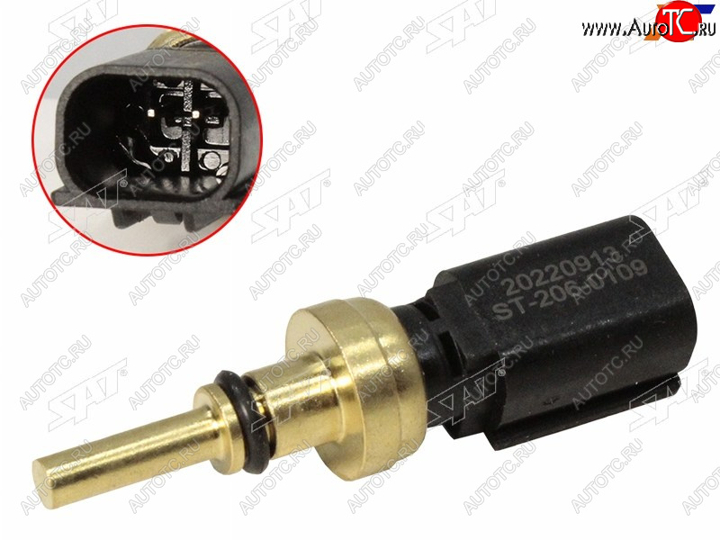 829 р. Датчик температуры ОЖ TOYOTA CAMRY 70 17- COROLLA 18- LC 300 21- RAV4 18- HIGHLANDER 20- SAT ST-206-0109  с доставкой в г. Чебоксары