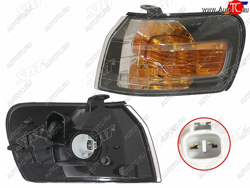 749 р. Габарит Toyota Corolla (E110) 95-97 (Слева чёрный) SAT ST-212-1592BL  с доставкой в г. Чебоксары