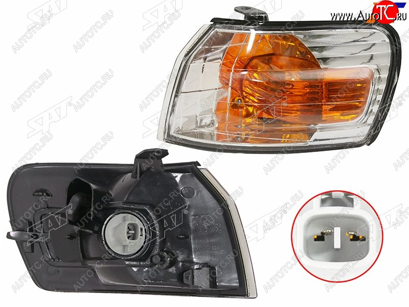 759 р. Габарит Toyota Corolla (E110) 95-97 (Слева хром) SAT ST-212-1592CL  с доставкой в г. Чебоксары
