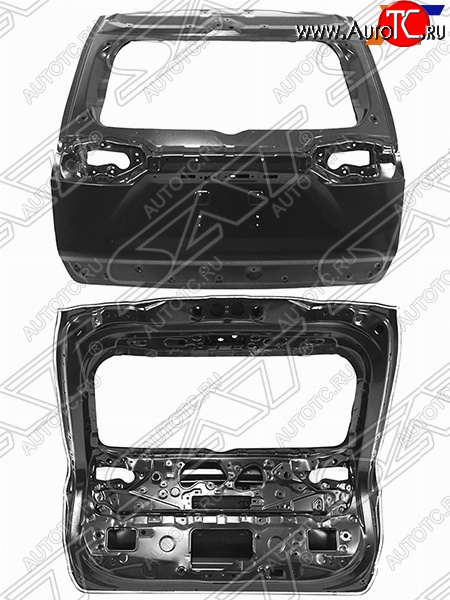 25 949 р. Дверь багажника SAT  Toyota RAV4  XA50 (2018-2025) 5 дв. дорестайлинг  с доставкой в г. Чебоксары