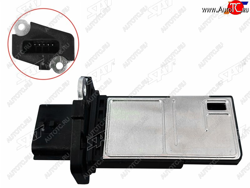 3 079 р. Датчик расхода воздуха NISSAN QR20QR25VQ23VQ25VQ35QG16QG18YD22RD28ZD30QD32 SAT ST-22680-CA000  с доставкой в г. Чебоксары