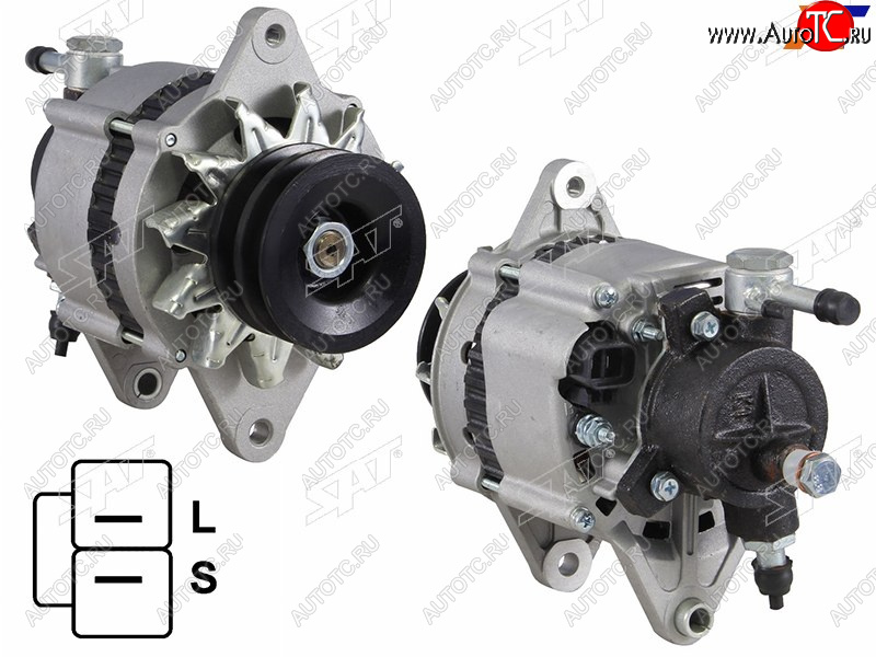 8 899 р. Генератор NISSAN ATLASCONDOR F23TERRANO WD21 12V 60A SAT ST-23100-43G07  с доставкой в г. Чебоксары
