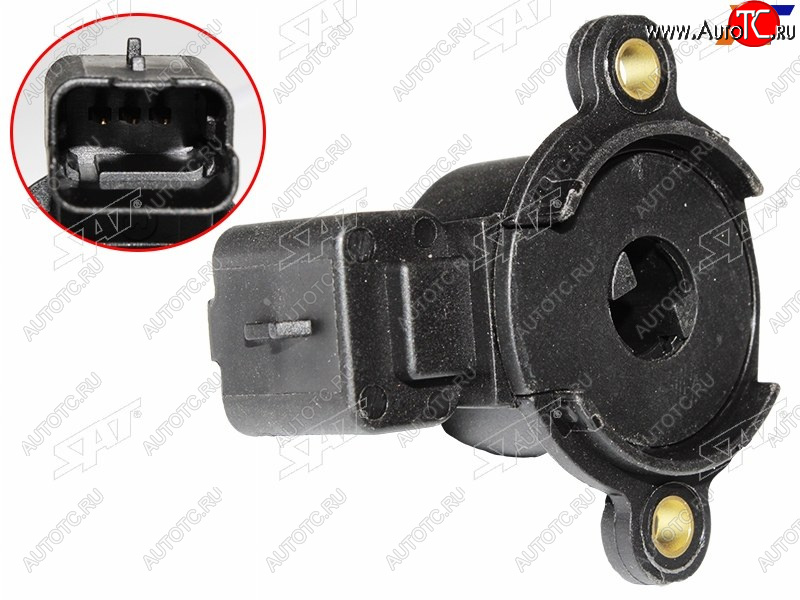 1 369 р. Датчик положения дроссельной заслонки PEUGEOT 306 93-02307 00-10406 95-04 CITROEN BERLINGO 96-11 SAT ST-250-0013  с доставкой в г. Чебоксары