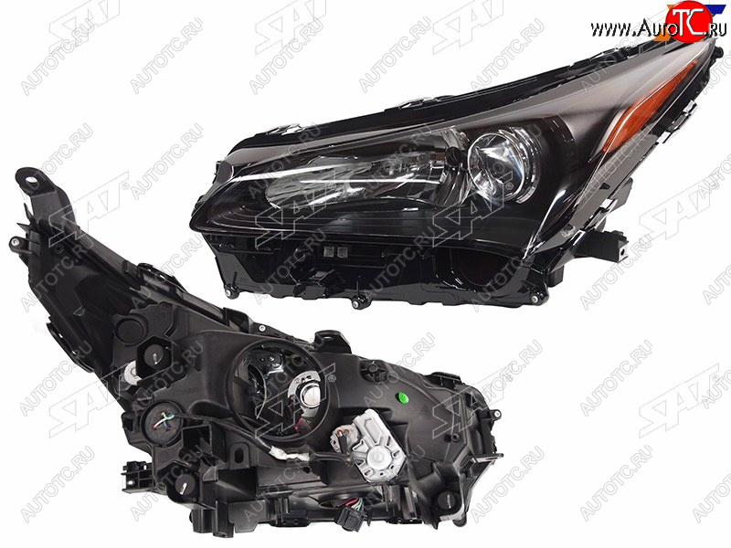 14 799 р. Фара левая (LED, с электрокорректором) SAT Lexus NX300h Z10 дорестайлинг (2014-2017)  с доставкой в г. Чебоксары