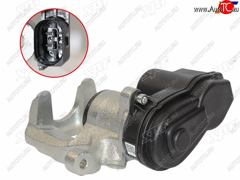 11 299 р. Суппорт тормозной задний RH SAT Nissan Qashqai 2 J11 дорестайлинг (2013-2019)  с доставкой в г. Чебоксары