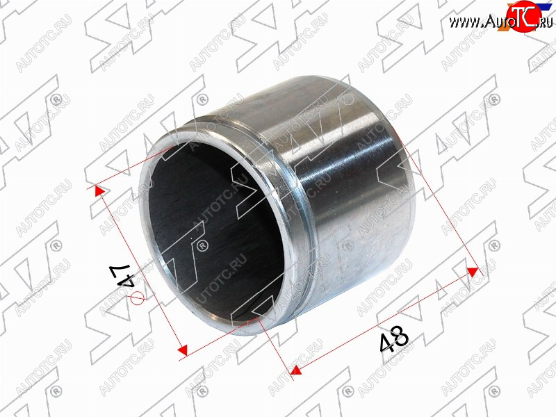 449 р. Поршень тормозного суппорта перед 47mm SAT Toyota Caldina T190 дорестайлинг универсал (1992-1995)  с доставкой в г. Чебоксары