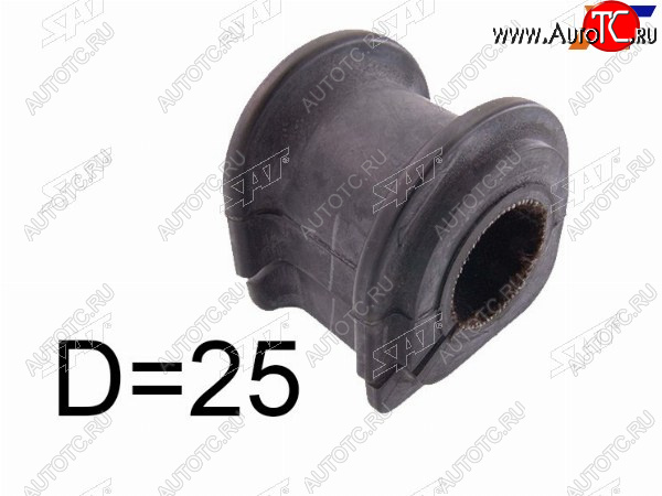 175 р. Втулка переднего стабилизатора D=25 SAT Toyota Mark X ZIO NA10 дорестайлинг (2007-2011)  с доставкой в г. Чебоксары