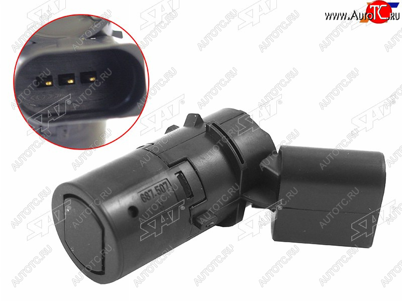 689 р. Датчик парковки (сонар) Audi A3 96-03  A4 00-09  A6 97-05  A6 allroad quattro 00-05 SAT ST-4B0919275B  с доставкой в г. Чебоксары
