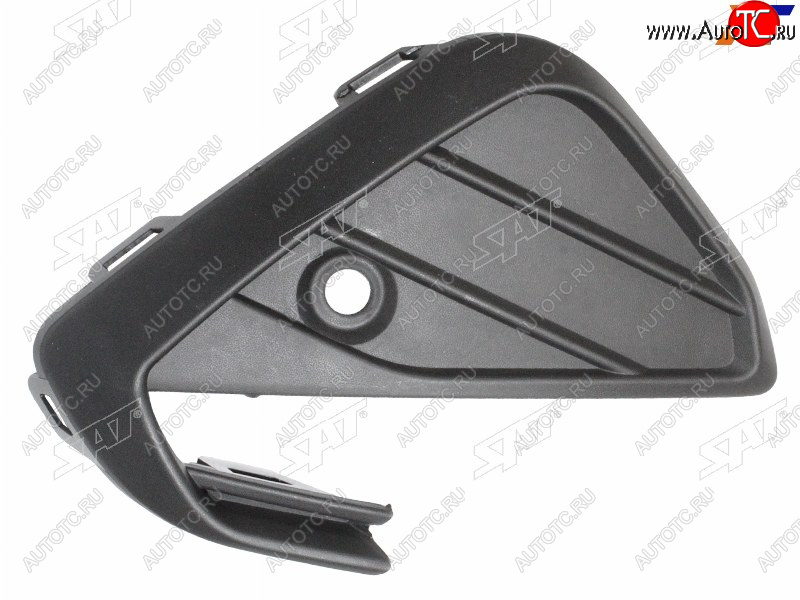 549 р. Заглушка переднего бампера RH SAT  Volkswagen Polo  Mk6 (2020-2022) лифтбек (под сонар)  с доставкой в г. Чебоксары