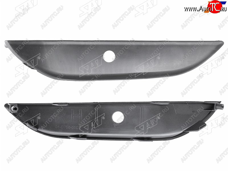 1 999 р. Заглушка бампера RH под крюк SAT  Hyundai Tucson  TL (2018-2021) рестайлинг (под сонар)  с доставкой в г. Чебоксары