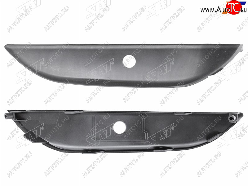 1 999 р. Заглушка бампера LH под крюк SAT  Hyundai Tucson  TL (2018-2021) рестайлинг (под сонар)  с доставкой в г. Чебоксары