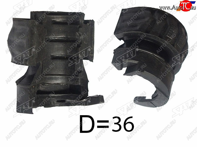 299 р. Втулка стабилизатора Audi Q7 05-15  Volkswagen Touareg 02-18  Porsche Cayenne 02-18 (36,00) SAT ST-7L0411313G  с доставкой в г. Чебоксары