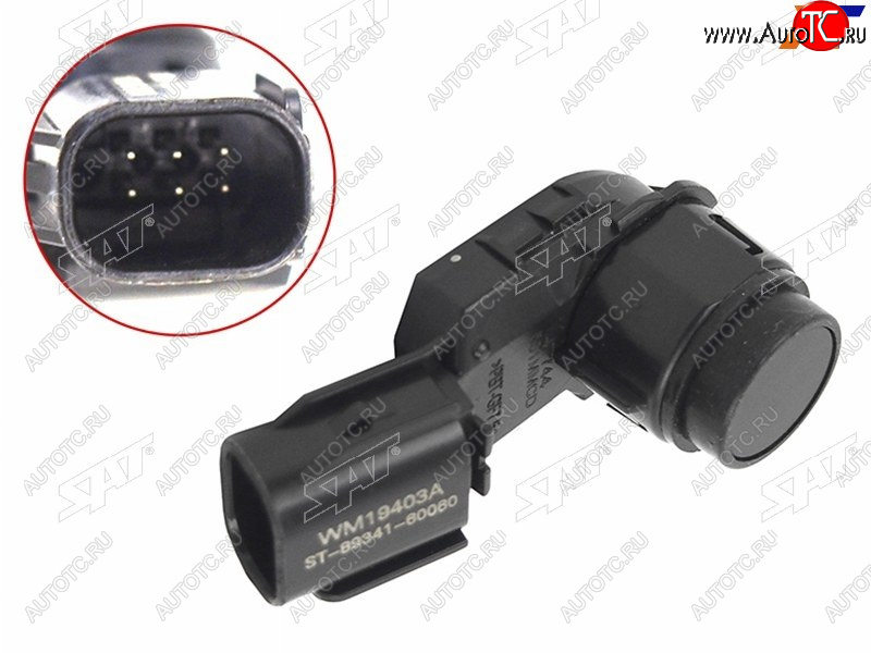 839 р. Датчик парковки (сонар) Toyota Camry (XV70) 17-  Land Cruiser Prado (J150) 17-20  RAV4 (XA50) 18- SAT ST-89341-60060  с доставкой в г. Чебоксары