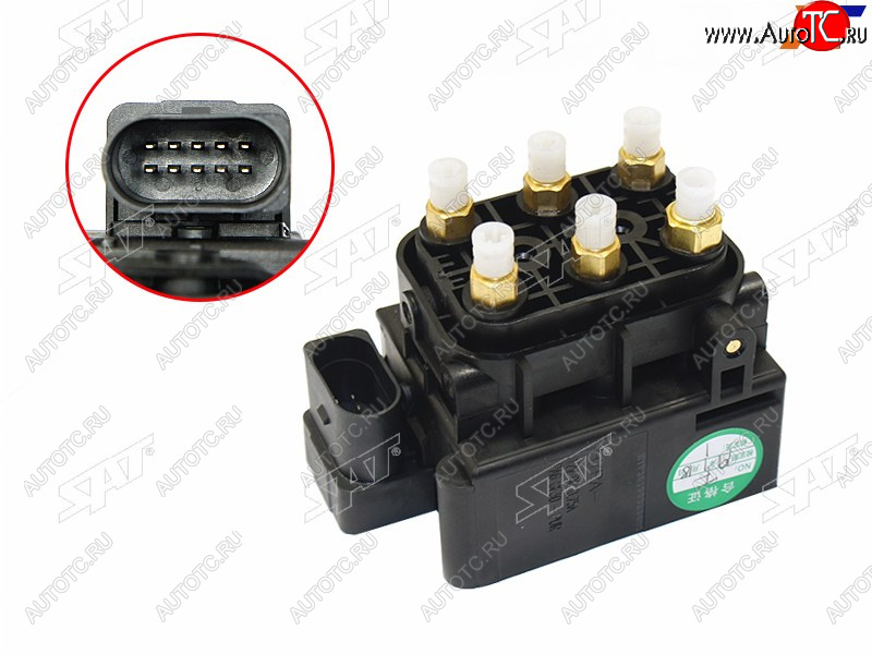 9 899 р. Блок клапанов пневмоподвески MERCEDES-BENZ S-CLASS W221 05-13M-CLASS W164 05-W166 11-E-CLASS W211 SAT ST-A2123200358  с доставкой в г. Чебоксары