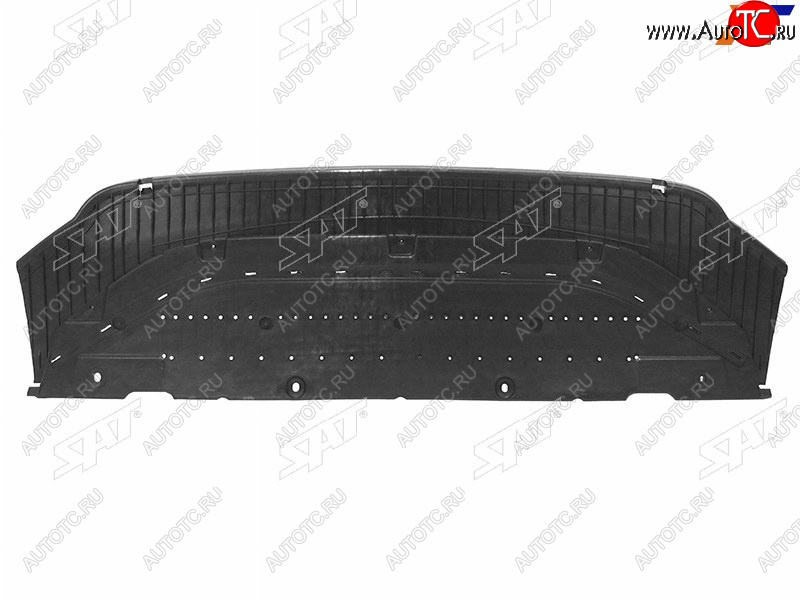 1 259 р. Защита двигателя (передняя часть) SAT  Audi A6  C7 (2010-2014) дорестайлинг, седан, дорестайлинг, универсал  с доставкой в г. Чебоксары