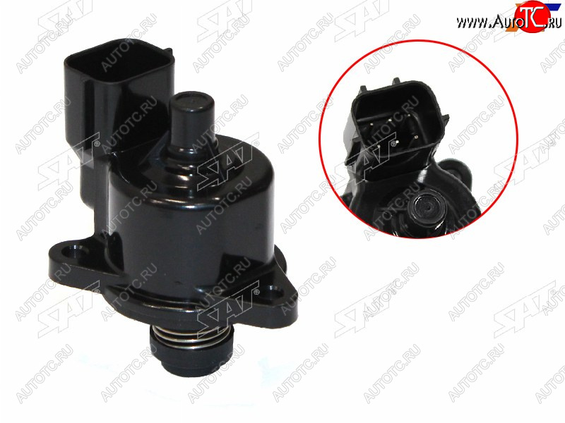 2 799 р. Датчик холостого хода (клапан) 2,0.2,4 MMC AIRTREKLANCERGALANTRVROUTLANDER 03- SAT ST-MD628166  с доставкой в г. Чебоксары