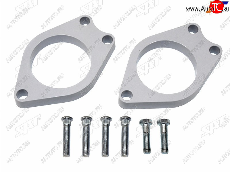1 269 р. Проставка задней стойки для увеличения клиренса SAT Toyota Corolla E120 хэтчбек 5 дв. дорестайлинг (2000-2004) (20 мм)  с доставкой в г. Чебоксары