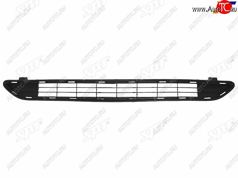 679 р. Верхняя решетка переднего бампера SAT  Toyota RAV4  XA40 (2015-2019) 5 дв. рестайлинг  с доставкой в г. Чебоксары