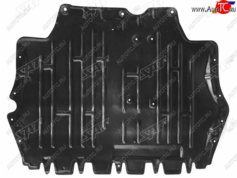 2 669 р. Защита двигателя Volkswagen Jetta 10-19  Passat 10-15  Skoda Superb 08-15  Yeti 09-18 SAT ST-VW27-025-0  с доставкой в г. Чебоксары