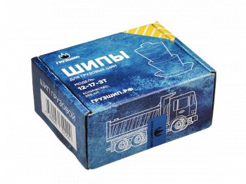 4 949 р. Шипы автомобильные грузовые (12-17-3, 250 шт) ГРУЗШИП ГАЗ 53 бортовой грузовик 1-ый рестайлинг (1966-1984)  с доставкой в г. Чебоксары. Увеличить фотографию 2