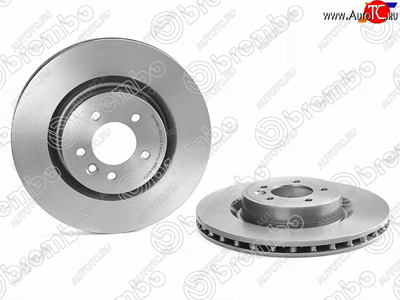 28 999 р. Передний тормозной диск BREMBO Land Rover Range Rover Sport 1 L320 дорестайлинг (2005-2009)  с доставкой в г. Чебоксары