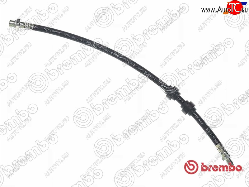 1 049 р. Шланг тормозной передний LH=RH BREMBO BMW 5 серия E39 седан рестайлинг (2000-2003)  с доставкой в г. Чебоксары