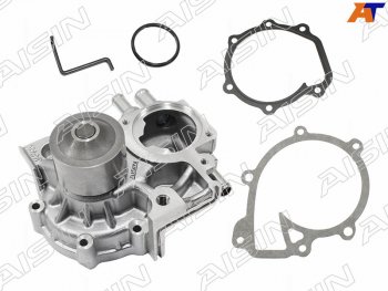 10 649 р. Насос водяного охлаждения с прокладкой V-2.0 AISIN Subaru Forester SF рестайлинг (2000-2002)  с доставкой в г. Чебоксары. Увеличить фотографию 2