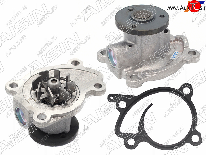4 649 р. Насос водяного охлаждения с прокладкой AISIN Nissan Juke 1 YF15 дорестайлинг (2010-2014)  с доставкой в г. Чебоксары