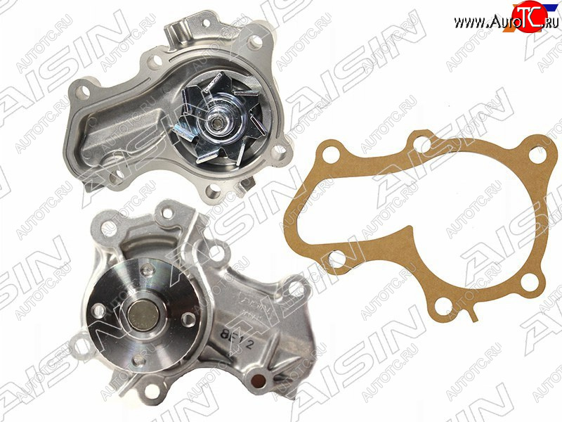 3 489 р. Насос водяного охлаждения с прокладкой 4G1315 AISIN Mitsubishi Lancer 9 CS седан 2-ой рестайлинг (2005-2009)  с доставкой в г. Чебоксары