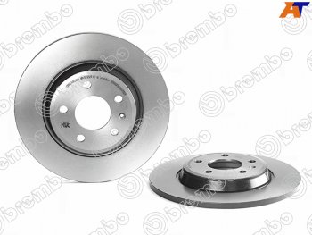 9 899 р. Задний тормозной диск BREMBO  Audi A4  B8 - A7  4G  с доставкой в г. Чебоксары. Увеличить фотографию 2
