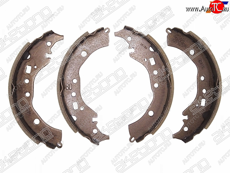 4 699 р. Колодки тормозные барабанные задние LH-RH SAT Toyota Premio T260 дорестайлинг (2007-2010)  с доставкой в г. Чебоксары