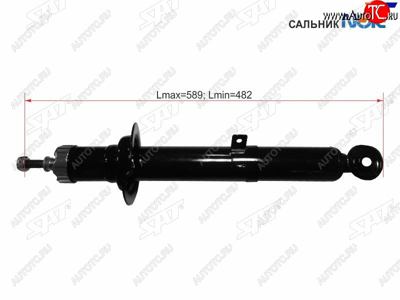 3 679 р. Стойка передняя RH SAT Toyota Mark X X130 дорестайлинг (2009-2012)  с доставкой в г. Чебоксары