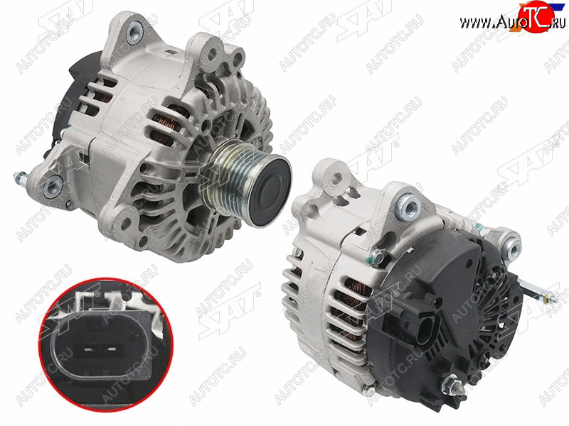 12 999 р. Генератор AUDI A3SEAT EXEOSKODA SUPERBVOLKSWAGEN AMAROKEOSMULTIVAN 2.0D 12V 120A 03-            SAT ST-85-0065  с доставкой в г. Чебоксары