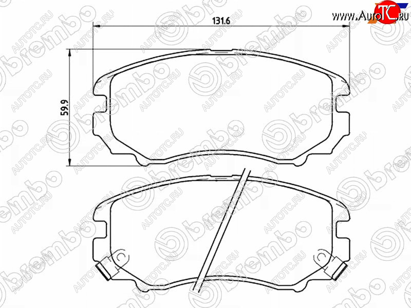 3 079 р. Колодки тормозные перед FR-FL SAT KIA Soul PS рестайлинг (2017-2019)  с доставкой в г. Чебоксары