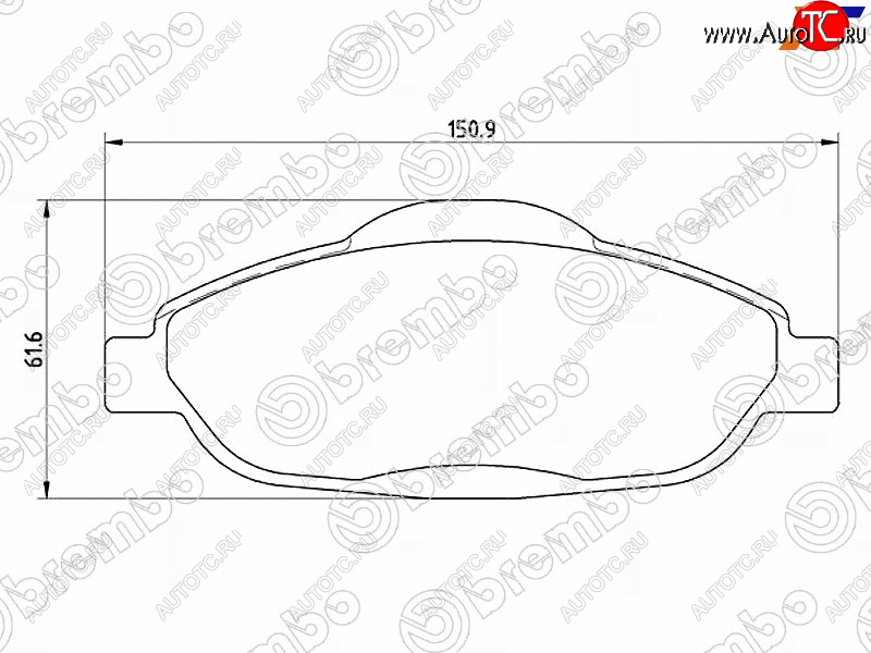 3 699 р. Колодки тормозные перед FL-FR SAT Peugeot 3008 2 C1A,C2A доресайлинг (2016-2020)  с доставкой в г. Чебоксары