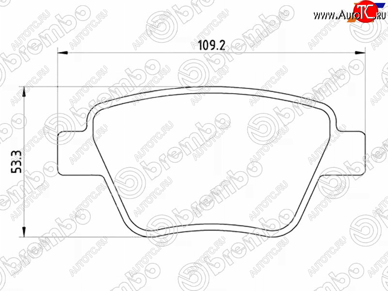 2 799 р. Колодки тормозные LH-RH SAT  Volkswagen Caddy 2K рестайлинг (2015-2020)  с доставкой в г. Чебоксары