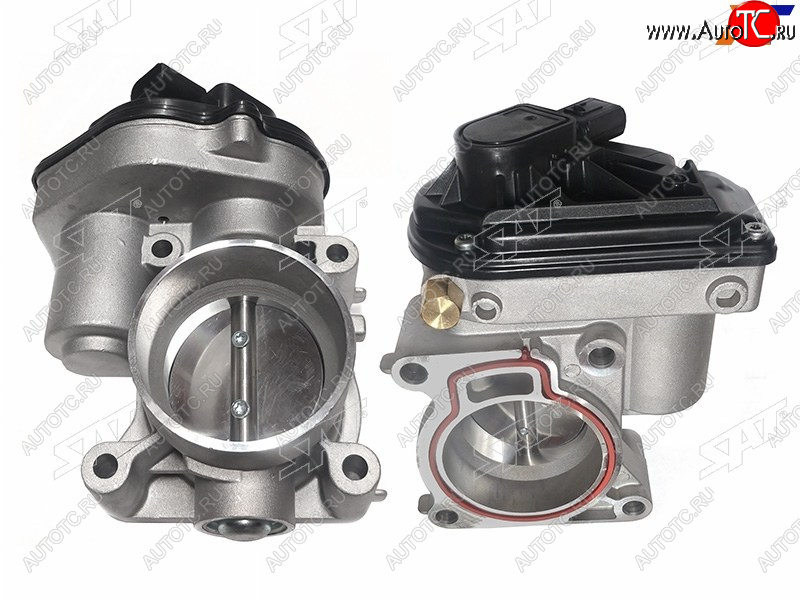 5 199 р. Дроссельная заслонка Ford Fiesta 02-08  Focus 04-11  Fusion 02-12  Mondeo 07-15 SAT ST-1537636  с доставкой в г. Чебоксары