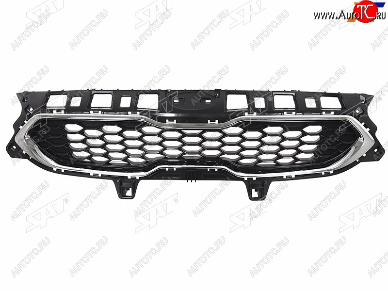 3 599 р. Решетка радиатора SAT KIA Ceed 3 CD хэтчбэк (2018-2025) (молдинг хром)  с доставкой в г. Чебоксары