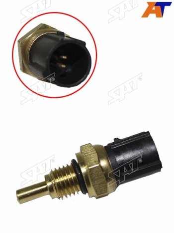 299 р. Датчик температуры охлаждающей жидкости HONDA B20BB18BD13BD15BD16AF20AF22BH22AG20AG25A SAT ST-37870-PK2-005  с доставкой в г. Чебоксары. Увеличить фотографию 2