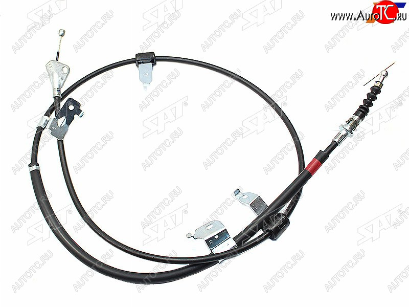 1 859 р. Трос ручного тормоза RH SAT Toyota Corolla E150 седан дорестайлинг (2006-2010)  с доставкой в г. Чебоксары