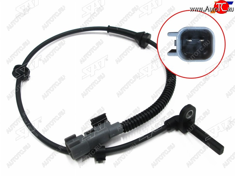 1 099 р. Датчик ABS задний LH SAT  Chevrolet Aveo  T300 - Cobalt  с доставкой в г. Чебоксары