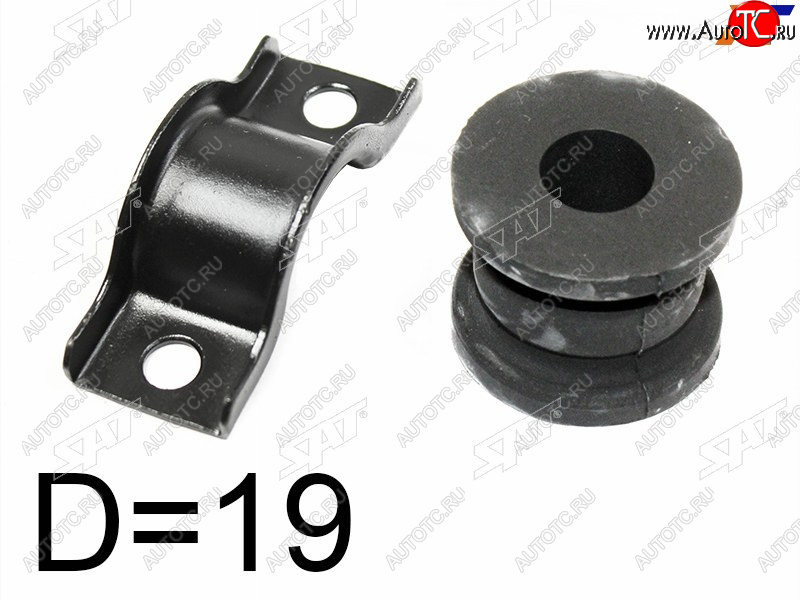 255 р. Втулка заднего амортизатора SAT  Mercedes-Benz ML class  W163 (2001-2005) рестайлинг  с доставкой в г. Чебоксары