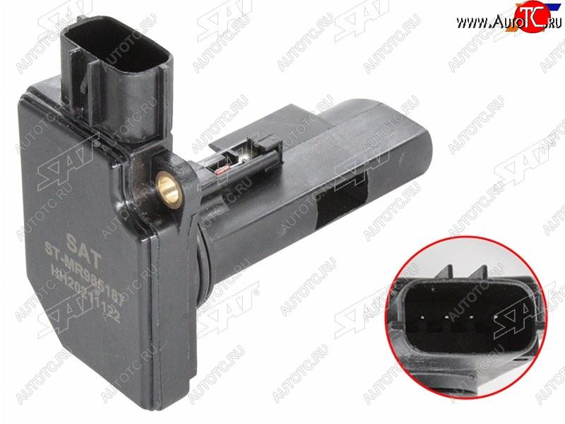 2 499 р. Датчик расхода воздуха MMC 4B1011124J114G154G644G696G7274756B31 1,8-3,0 SAT ST-MR985187  с доставкой в г. Чебоксары