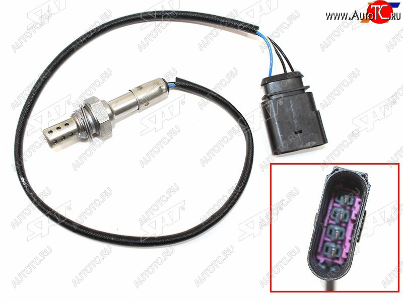 2 299 р. Датчик кислородный VAG OCTAVIA 97-10FABIA 99-07CADDY 95-04GOLF 97-05 SAT ST-06A906262  с доставкой в г. Чебоксары