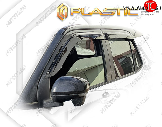 2 079 р. Дефлектора окон CA-Plastic Toyota Raize A210A,A202A,A200A,A201A (2019-2025) (серия Сlassic полупрозрачный)  с доставкой в г. Чебоксары