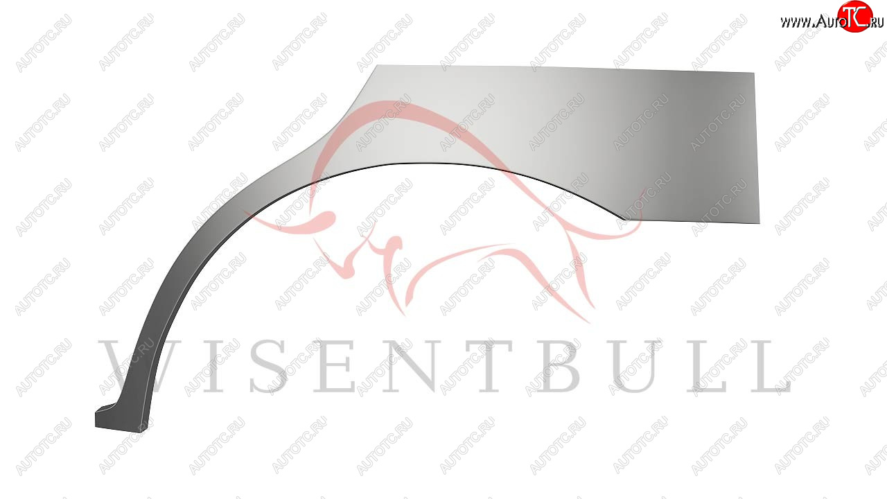 2 189 р. Левая задняя ремонтная арка (внешняя) Wisentbull Peugeot 406 8E,F универсал дорестайлинг (1995-1999)  с доставкой в г. Чебоксары