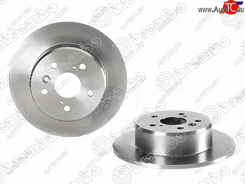 8 399 р.  Диск тормозной задний Ø290 BREMBO Toyota Camry XV30 дорестайлинг (2001-2004)  с доставкой в г. Чебоксары